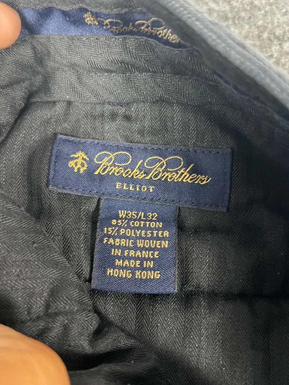 Vintage Brooks Brother Elliot Double Pleated Corduroy Pants Men's 35x32 Faded